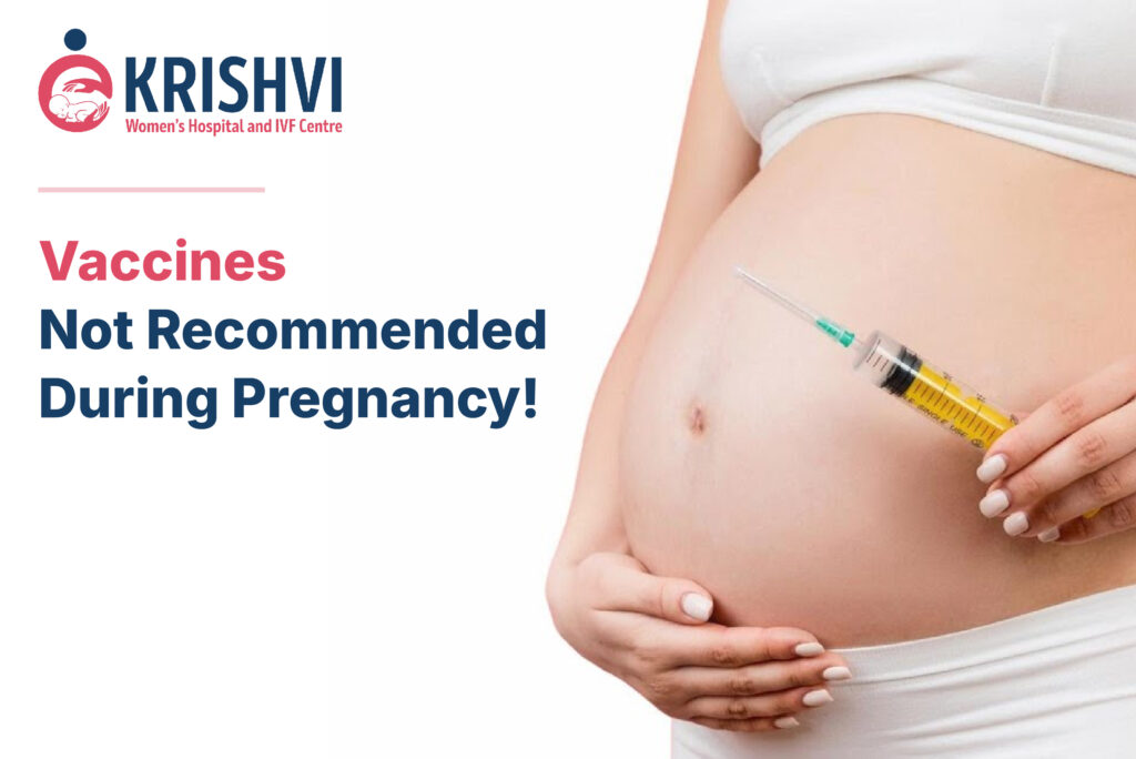 Pregnant woman consulting fertility specialist India for safe vaccination during pregnancy at IVF clinic India Krishvi IVF Ahmedabad best fertility doctor Ahmedabad IVF treatment India